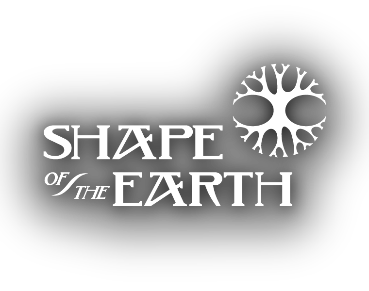 shape of the earth logo